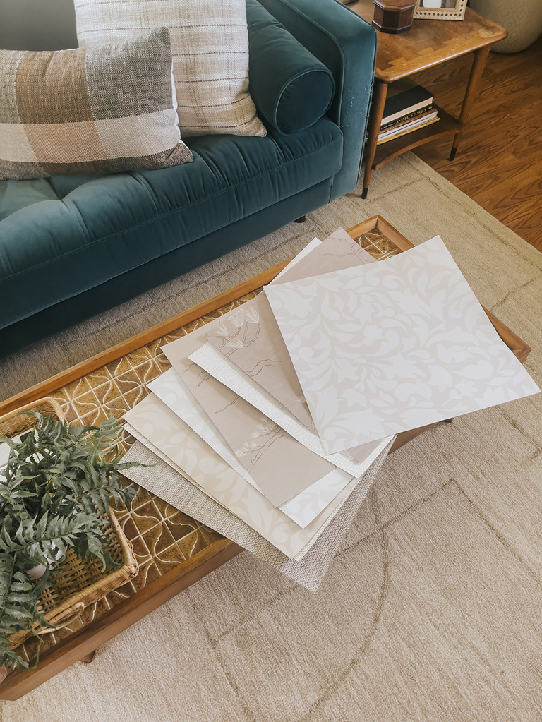 Fancy Walls x Dream Green DIY 1960s Inspired Wallpaper Collection