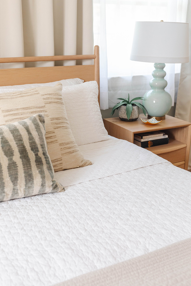 Affordable Lightweight White Summer Bedding