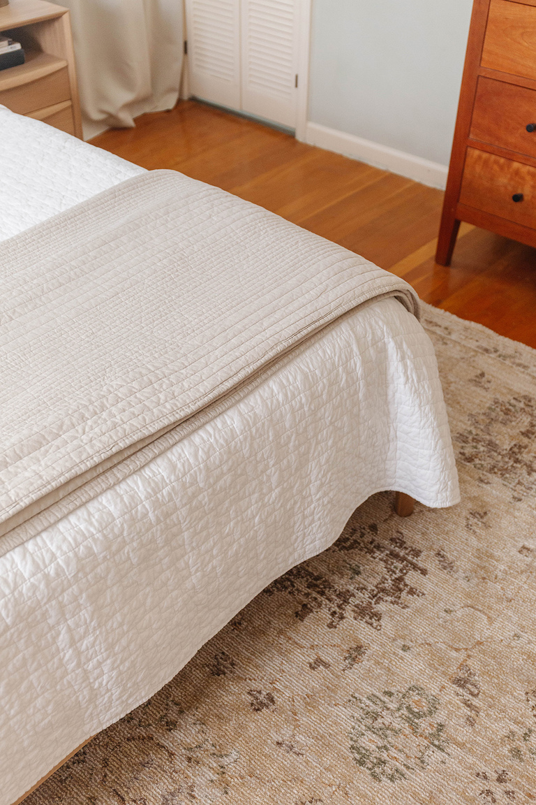 Affordable Lightweight White Summer Bedding
