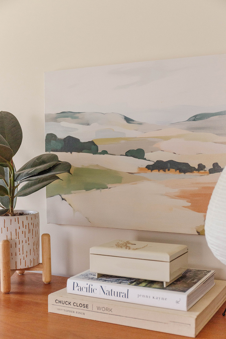 Turning Printable Art Into Canvas Prints | dreamgreendiy.com + @canvaschamp #ad
