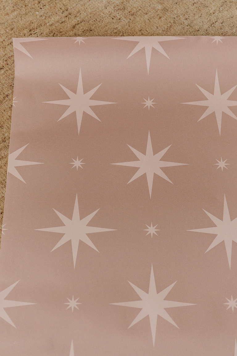 Make DIY Drawer Decals Using Wallpaper