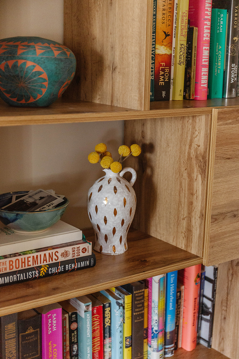 Styling A New Mod Bookcase And Chair