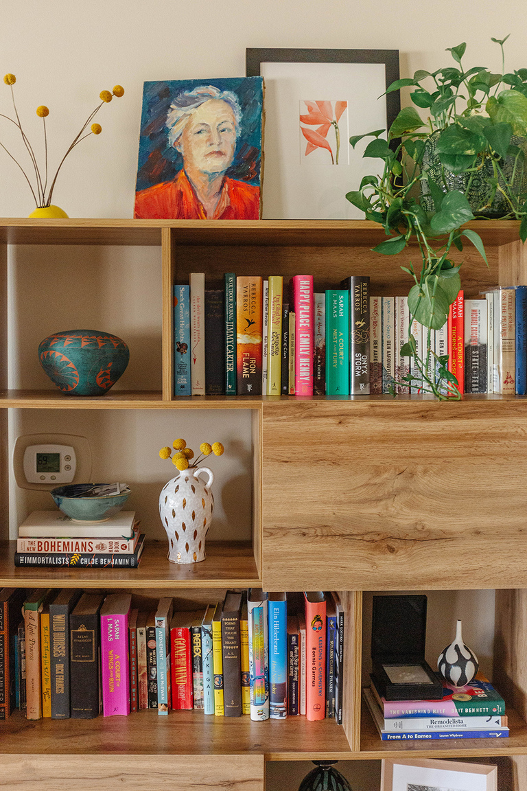Styling A New Mod Bookcase And Chair
