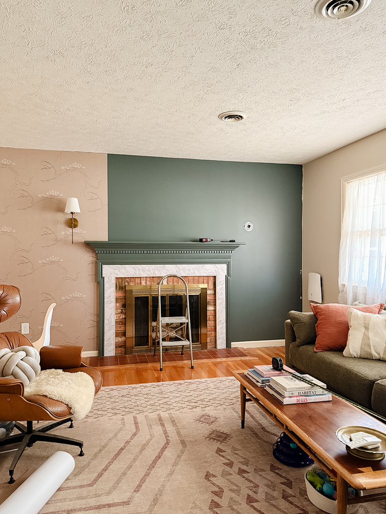 Modern Living Room Makeover Before/After