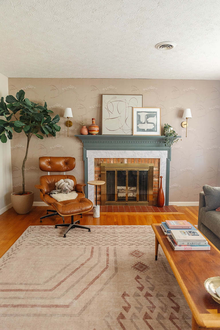 Modern Living Room Makeover Before/After