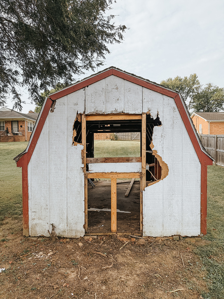 How To Safely Take Down An Old Shed