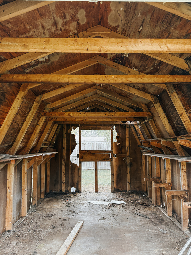 How To Safely Take Down An Old Shed