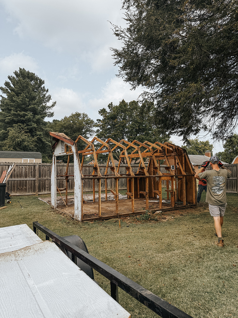 How To Safely Take Down An Old Shed