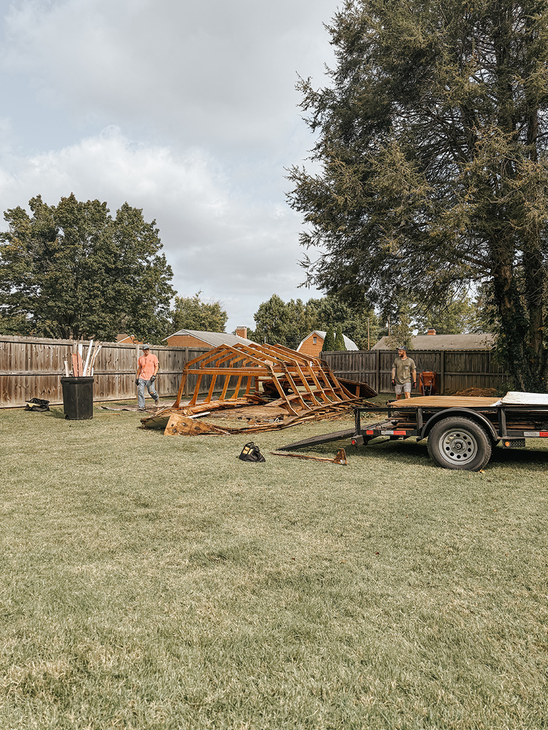 How To Safely Take Down An Old Shed