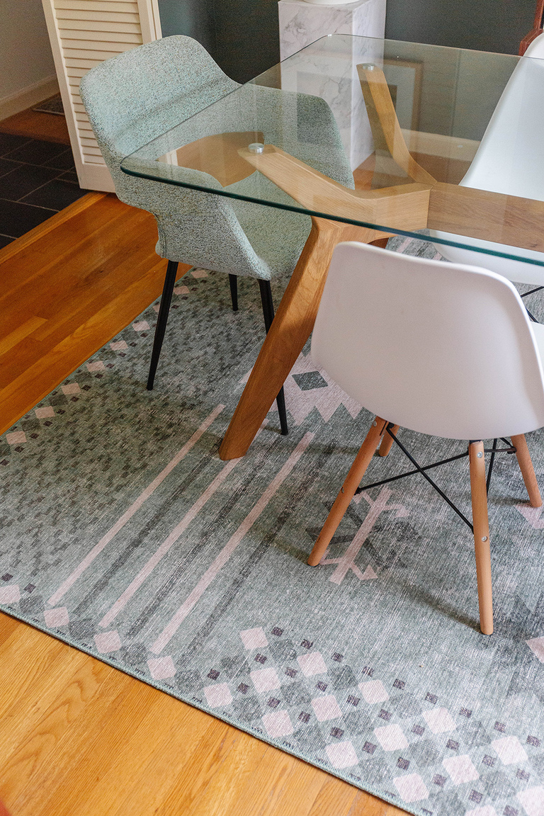 A Revival Easy Care Dining Room Rug