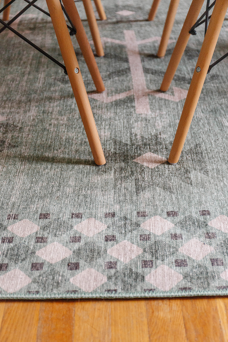 A Revival Easy Care Dining Room Rug