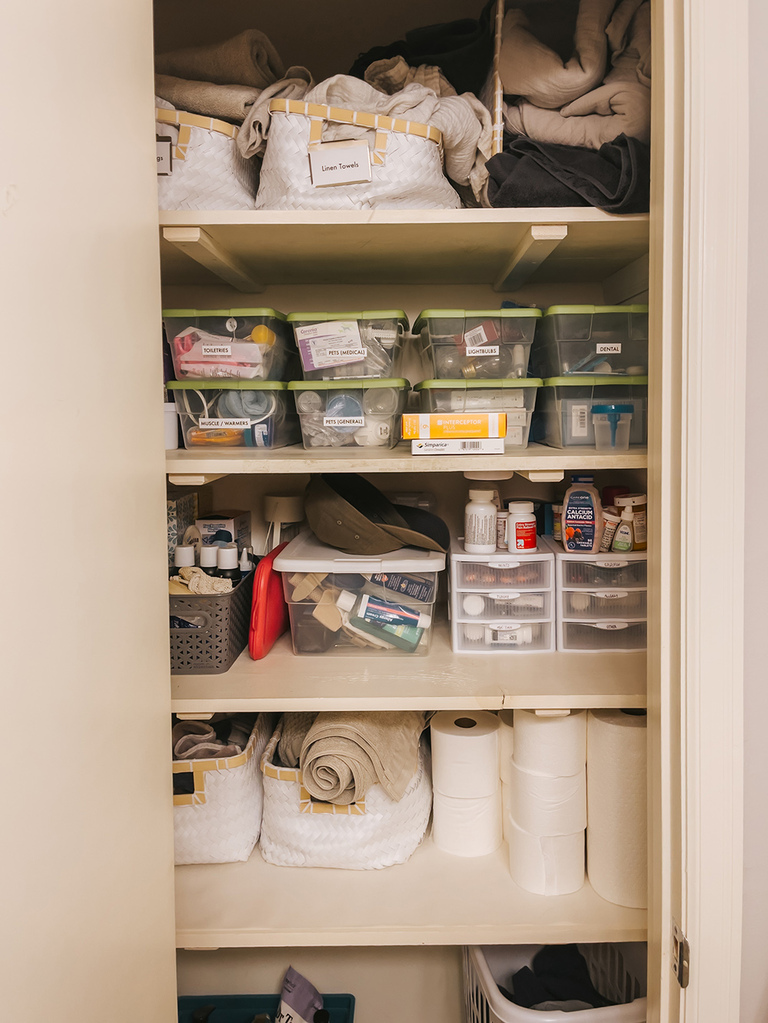 DIY Wallpaper Shelf Liner For Your Closet