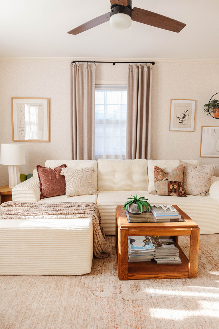 Review: "No Assembly" Boneless Sectional Sofa