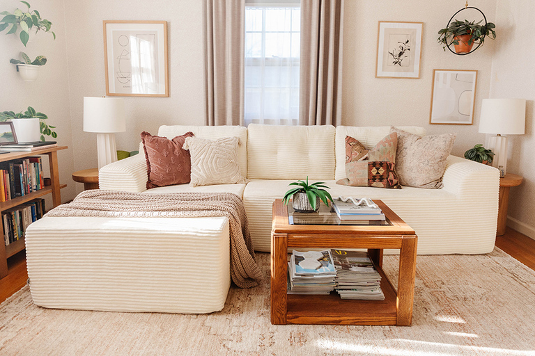 Review: "No Assembly" Boneless Sectional Sofa