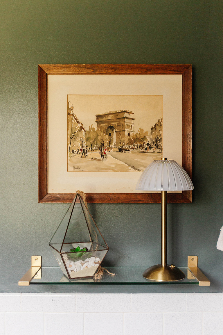 Bold And Moody Bathroom Makeover Tour