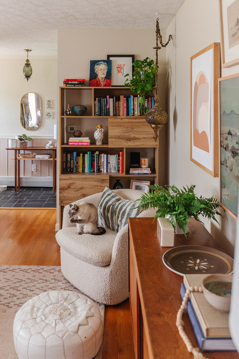 Styling A Dedicated TBR Book Nook Shelf