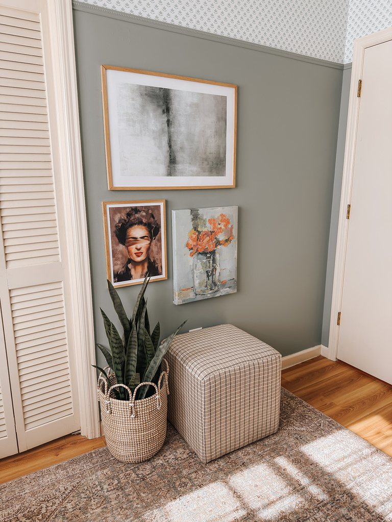 Creating A Colorful Office Seating Nook