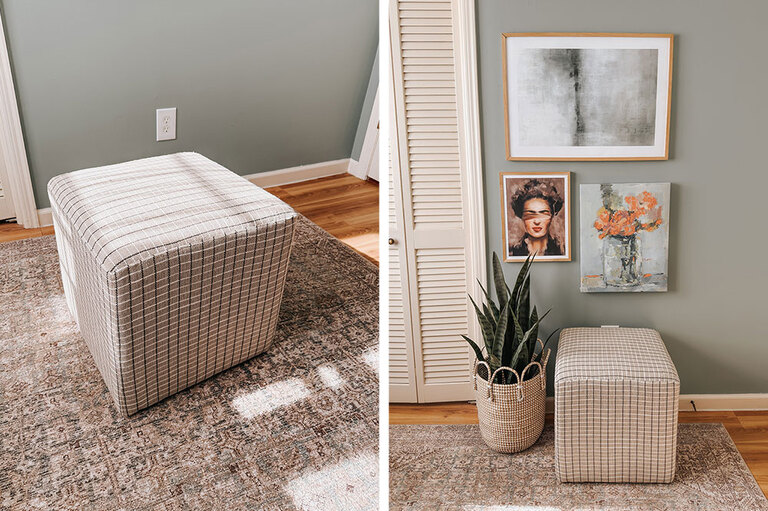 Creating A Colorful Office Seating Nook