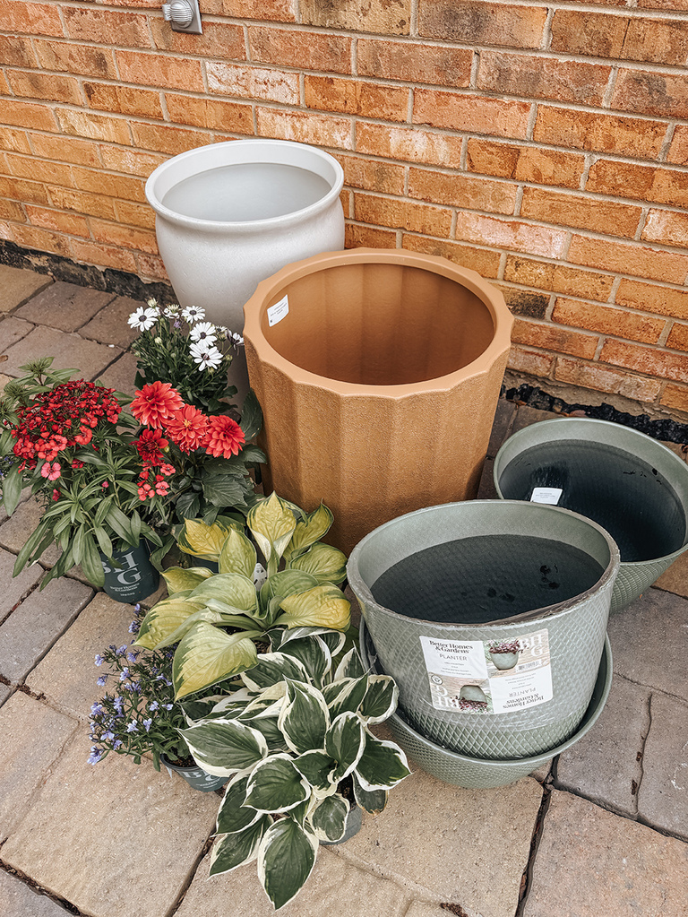 Colorful Patio Refresh Using Potted Plants