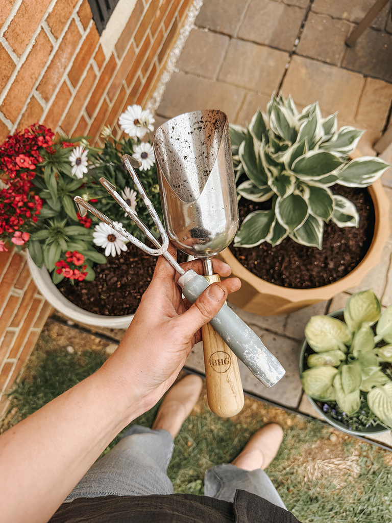 Colorful Patio Refresh Using Potted Plants
