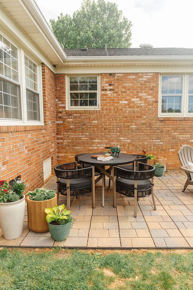 Colorful Patio Refresh Using Potted Plants