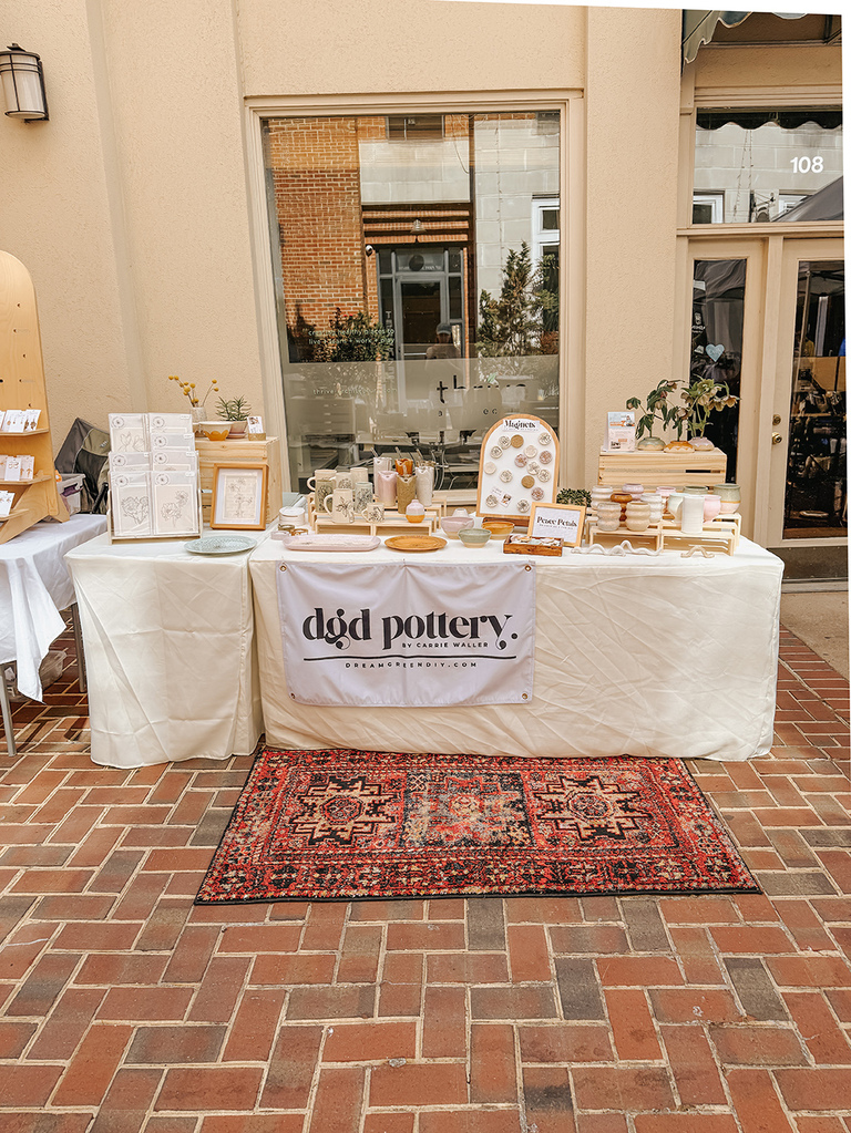 Art Market Booth Styling Tips