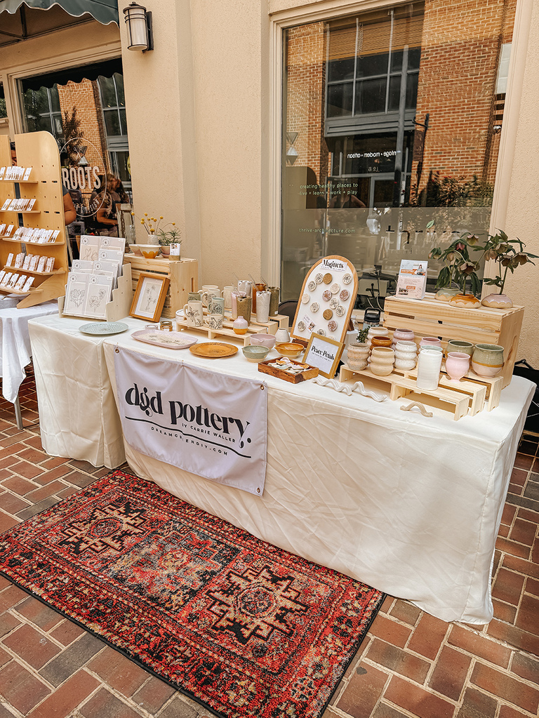 DIY Beginner Art Market Booth Styling Tips