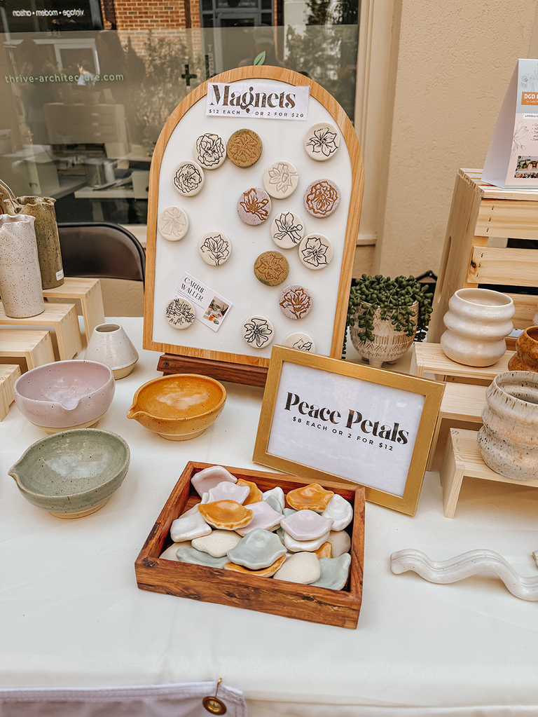 DIY Beginner Art Market Booth Styling Tips